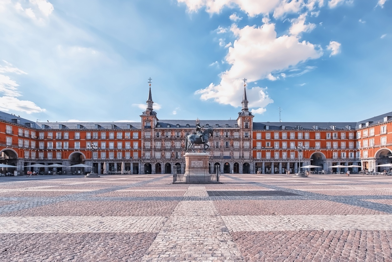 Plaza Mayor of Madrid (Spain)