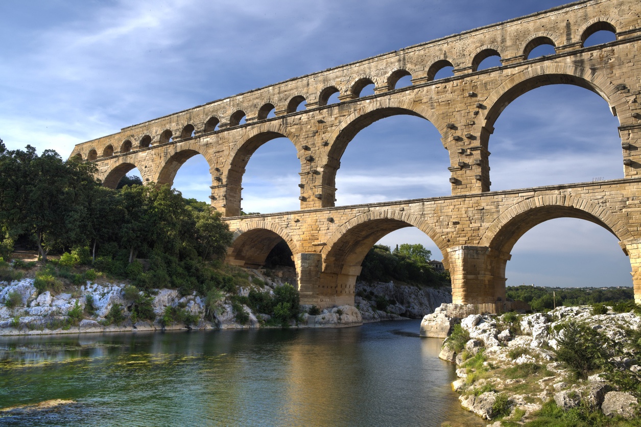 Ponte Pont du Gard (Vers-Pont-du-Gard, França)