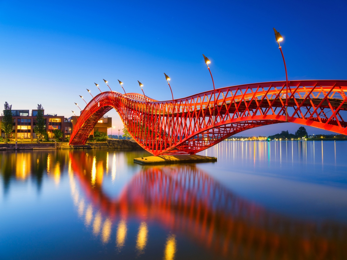 Ponte di Pitone (Amsterdam, Paesi Bassi)