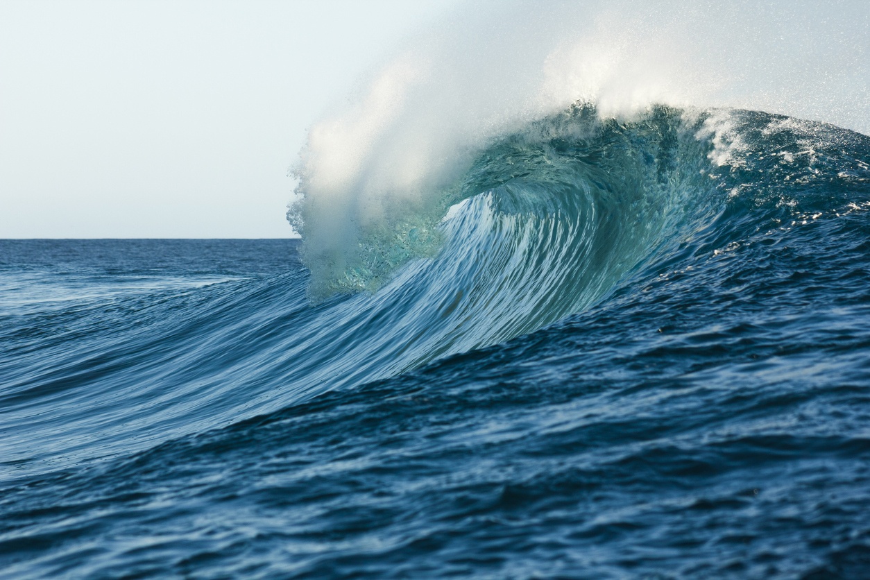 Teahupoo in Tahiti, French Polynesia