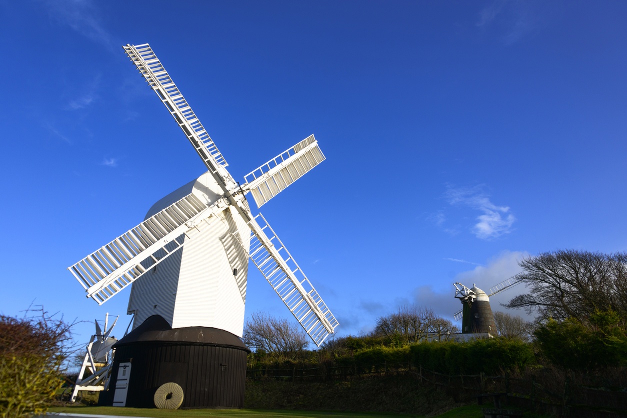 Molinos de viento Clayton (Inglaterra)