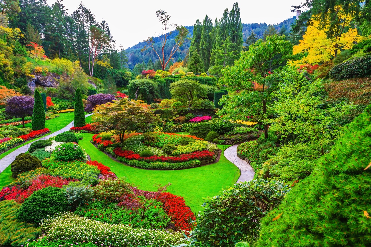 Jardins de Butchart, Canadá