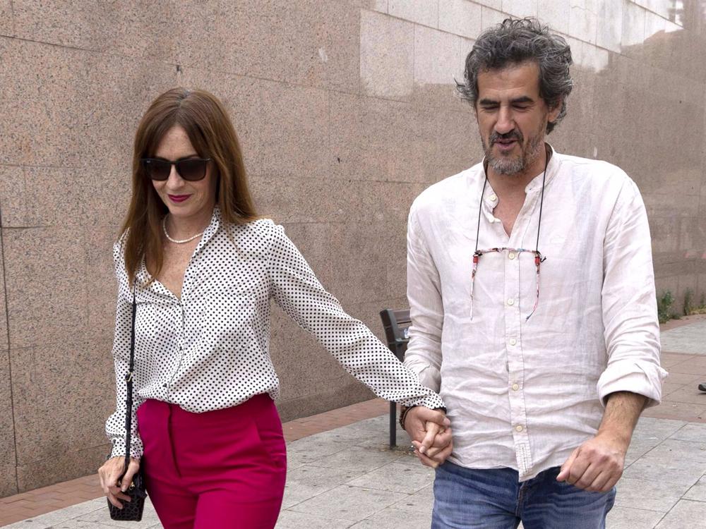 Humberto Janeiro y su pareja llegando a Las Ventas Humberto