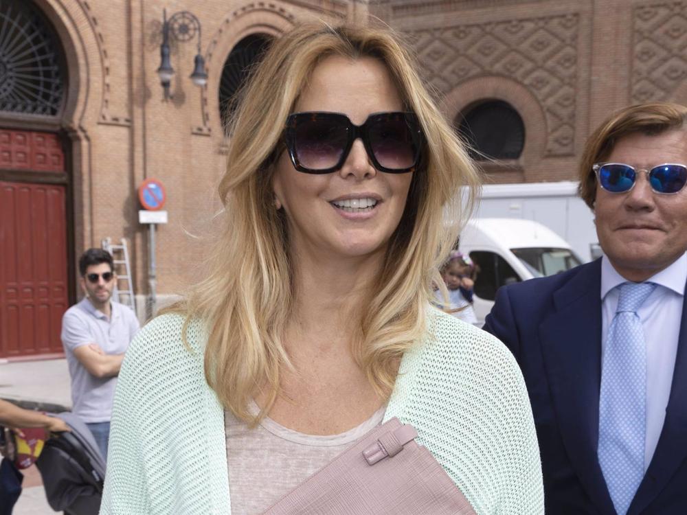Sofía Mazagatos y Tito Pajares llegando a Las Ventas Sofía