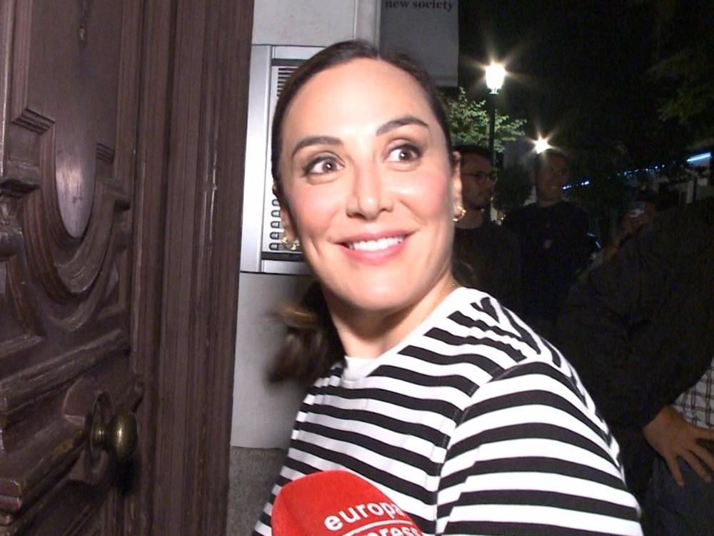 TAMARA FALCÓ LLEGA A SU CASA Y GUARDA SILENCIO CUANDO SE LE PREGUNTA POR SU DESPEDIDA DE SOLTERA TAMARA