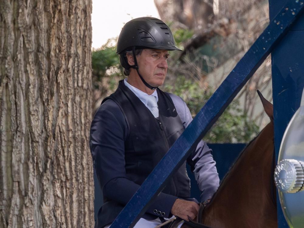 Cayeteno Martínez de Irujo durante la jornada del sábado del Longines Global Champions tour Cayeteno