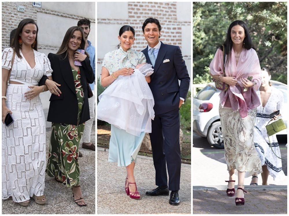 María y Marta Pombo, y Victoria Federica, entre las invitadas al bautizo de Federico, hijo de Tomás Páramo y María García de Jaime María