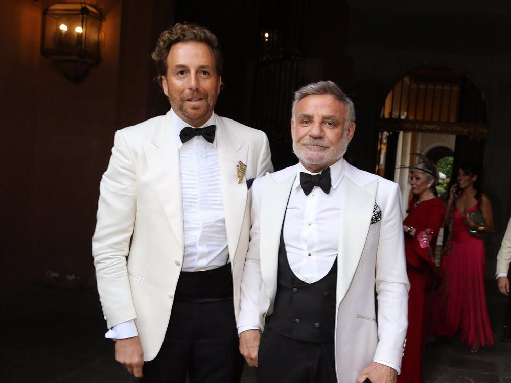 RAÚL PRIETO Y JOAQUÍN TORRES SE DAN EL 'SÍ, QUIERO' EN LA CASA DE PILATOS, SEVILLA. RAÚL