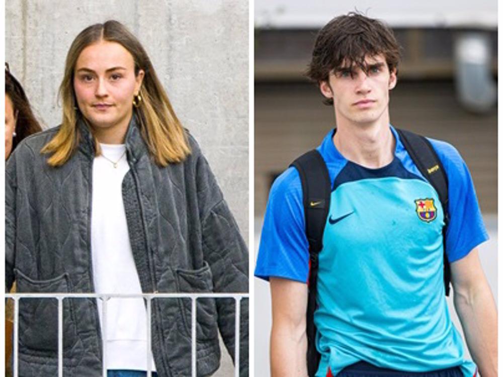 Johanna Zott, uno de los grandes apoyos para Pablo Urdangarín en sus últimos partidos con el FC. Barcelona Johanna