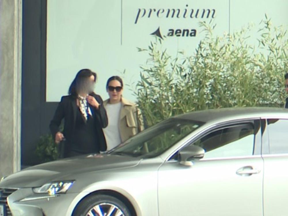 Tamara Falcó, a su llegada a Madrid Tamara