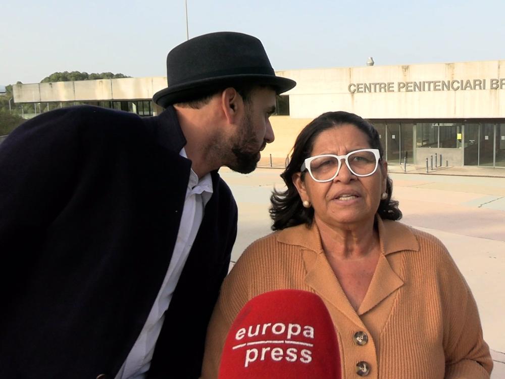 LA MADRE Y LOS HERMANOS DE DANI ALVES VISITAN LA PRISIÓN DE BRIANS II DONDE SE ENCUENTRA DANI ALVES LA
