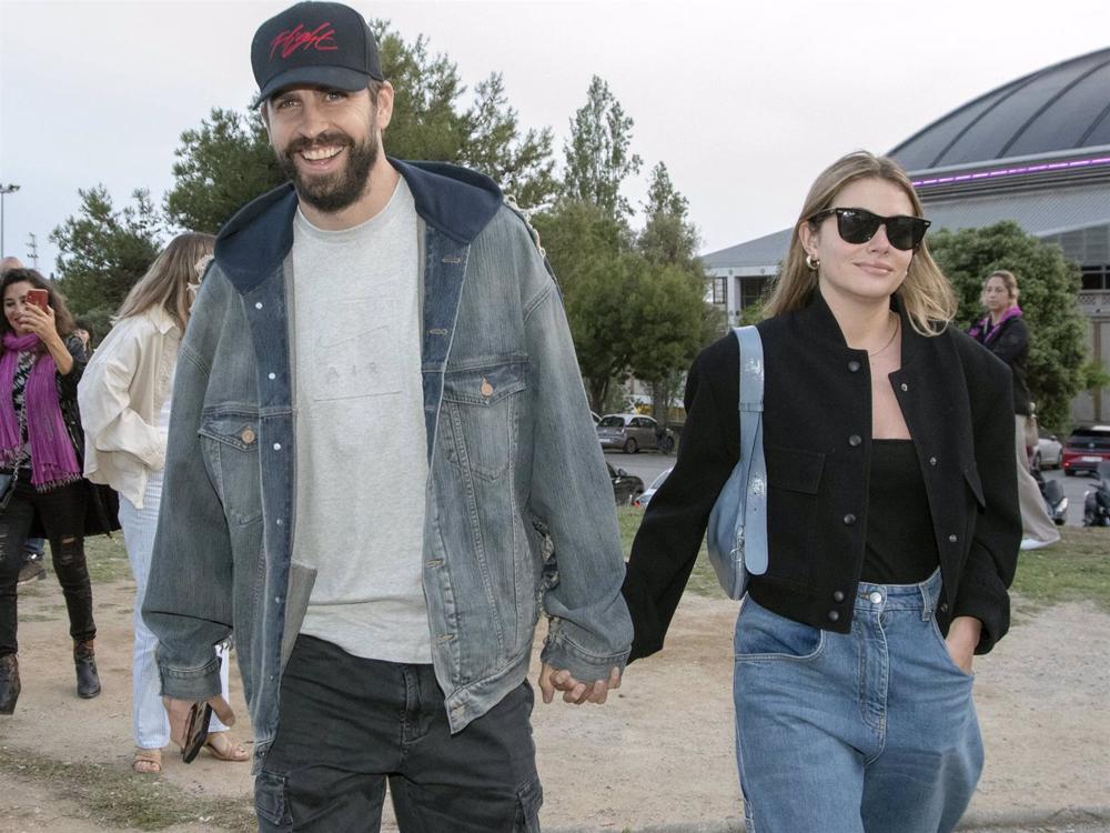 Gerard Piqué y Clara Chía llegando al último concierto de Coldplay en Barcelona Gerard