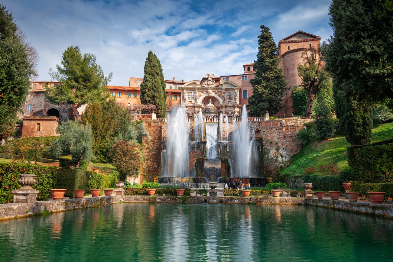 Villa D'Este, Italia