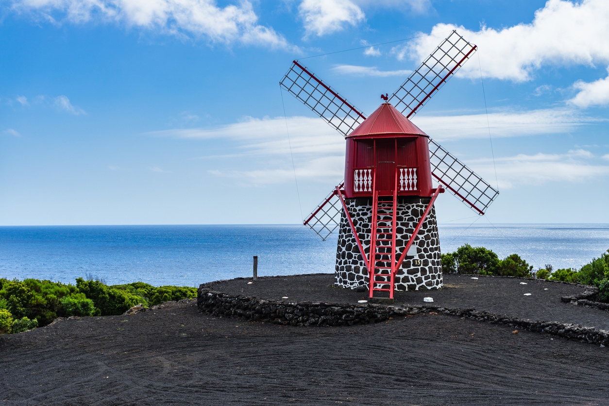 Windmills of the Azores (Portugal)