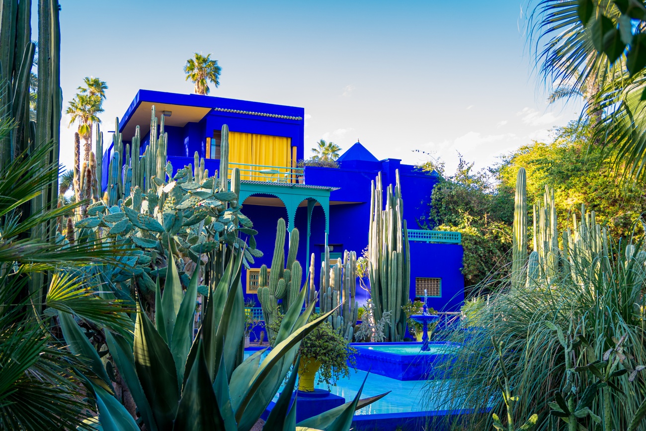 Jardín Majorelle, Marruecos