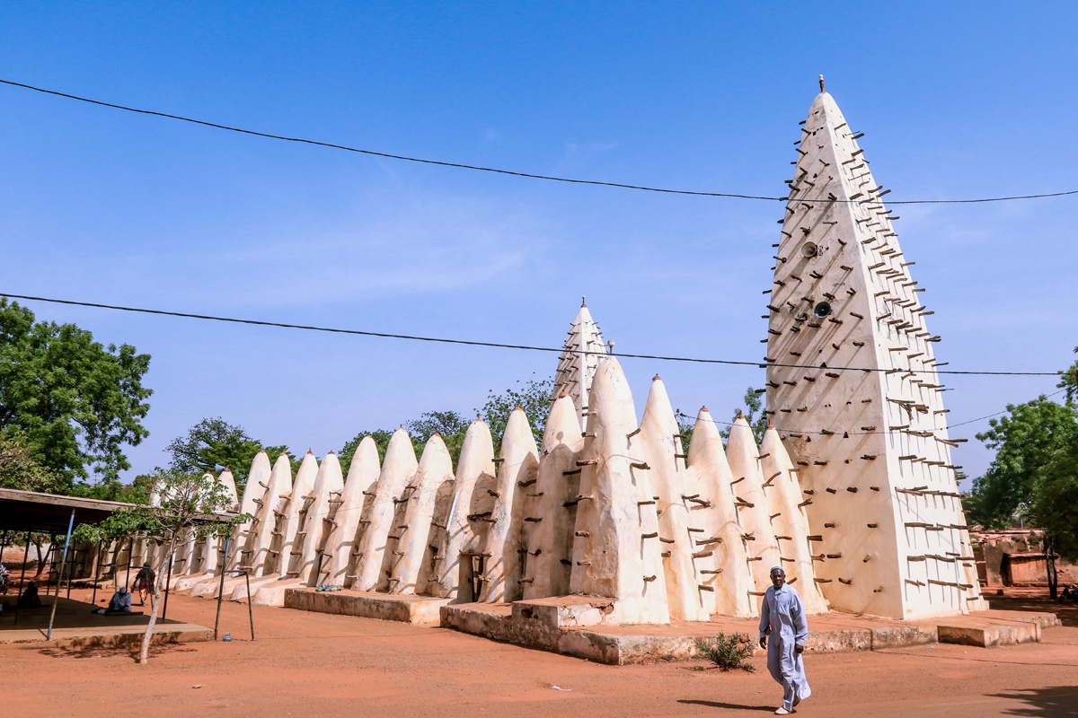 Antica moschea di Bobo-Dioulasso (Burkina Faso)