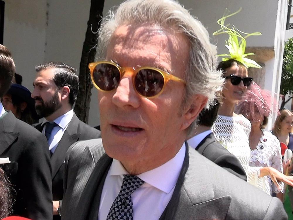 Alfonso Díez acude a la boda de Sol Medina y Pedro Domínguez-Majon Alfonso