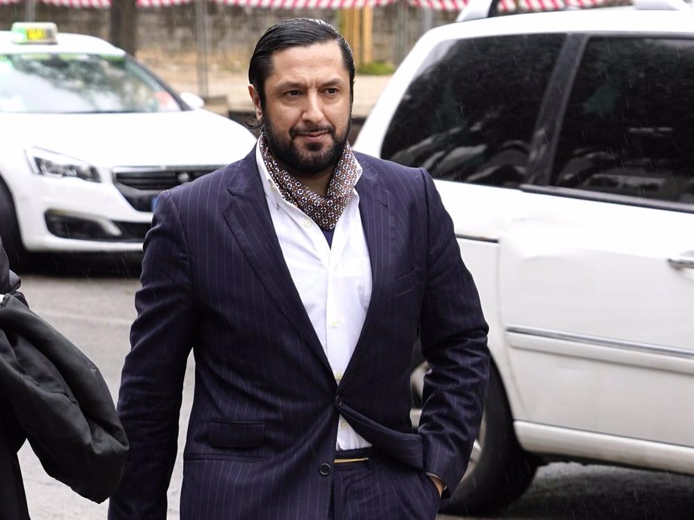 Rafael Amargo a su llegada a la Audiencia Provincial este miércoles Rafael