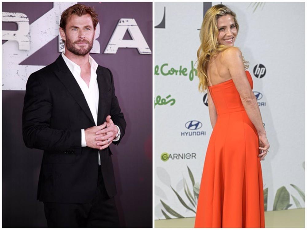 Chris Hemsworth ha presentado su nueva película en Madrid mientras Elsa Pataky recibía un premio a pocos kilómetros de su marido Chris