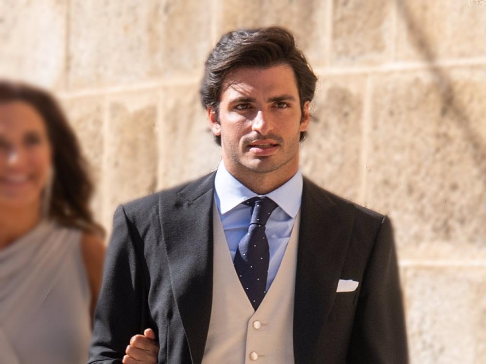 CARLOS SAINZ JR EN LA BODA DE SU HERMANA BLANCA CARLOS