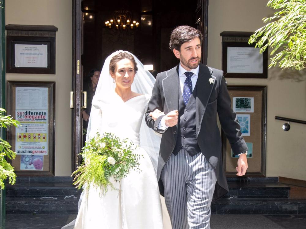 Ricardo Gómez-Acebo Botín y Mónica Remartínez salen de la Iglesia del Espíritu Santo convertidos en marido y mujerA 10 de Junio de 2023 en Madrid (España). Ricardo