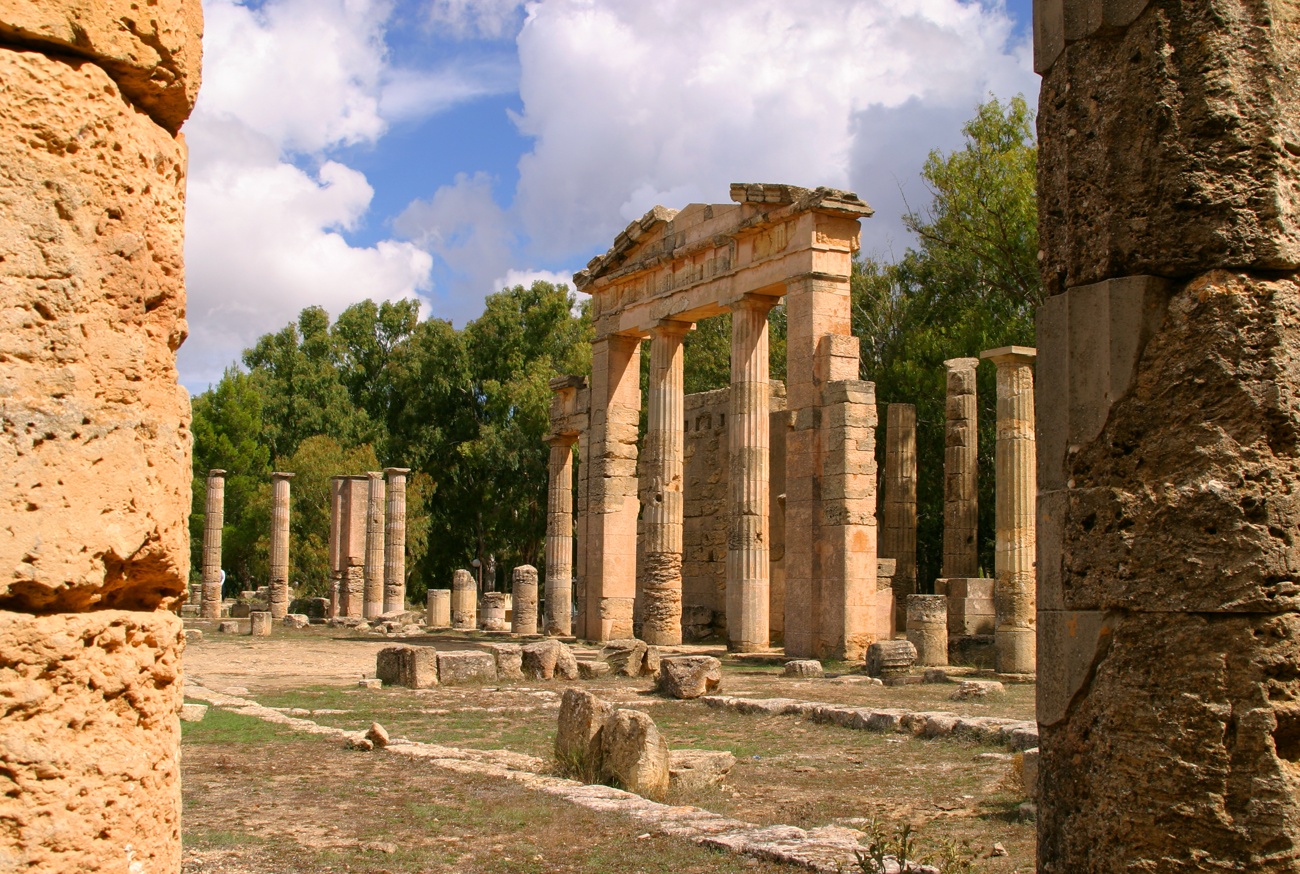 Yacimiento arqueológico de Cirene, Libia