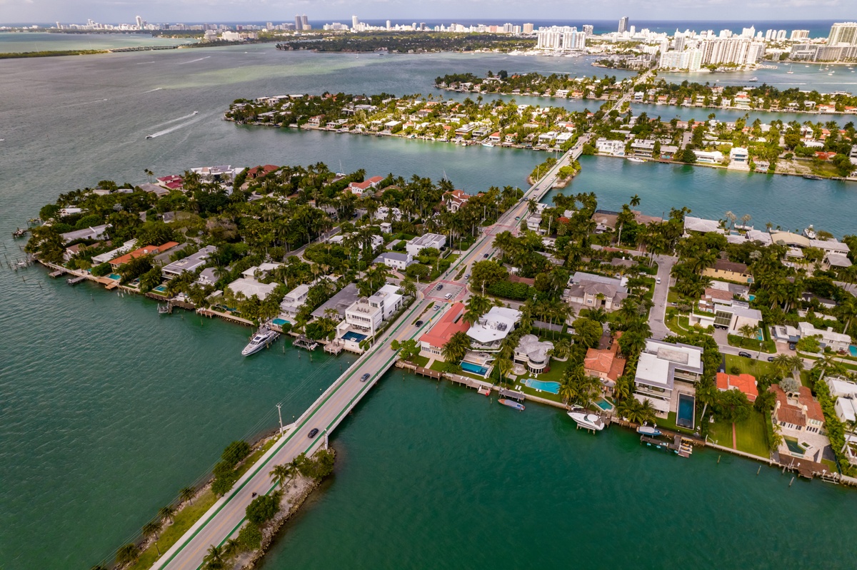 Islas Venecianas, Estados Unidos