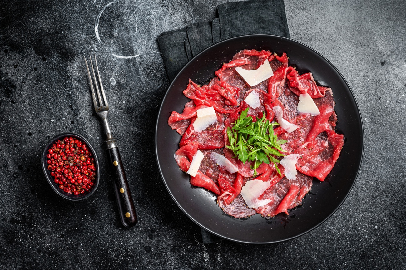 Carpaccio de ternera Carpaccio de ternera