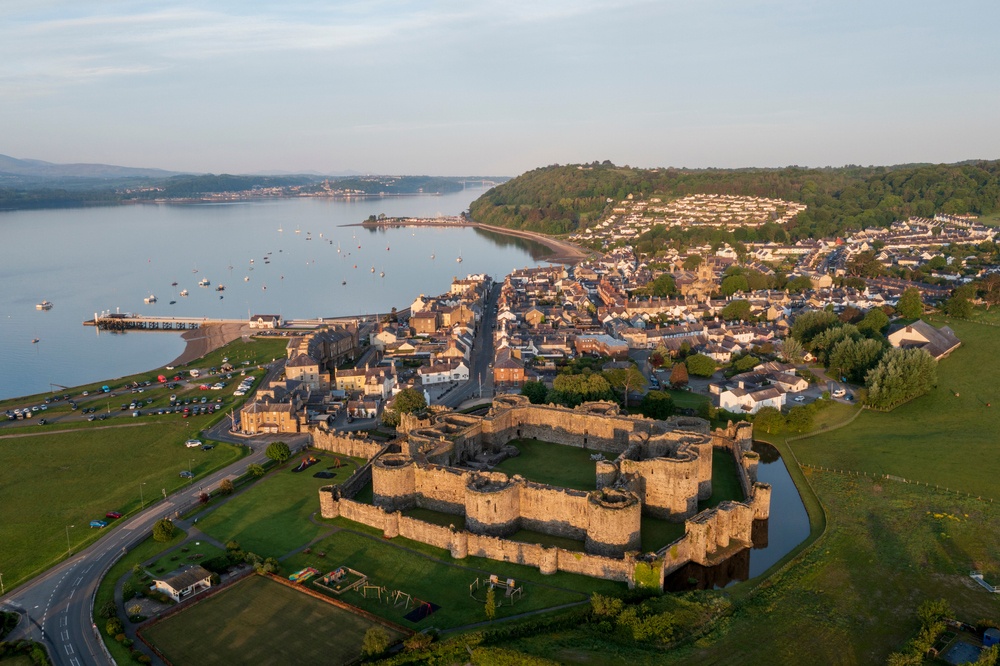 Castillo de Beaumaris en Anglesey (Gales)