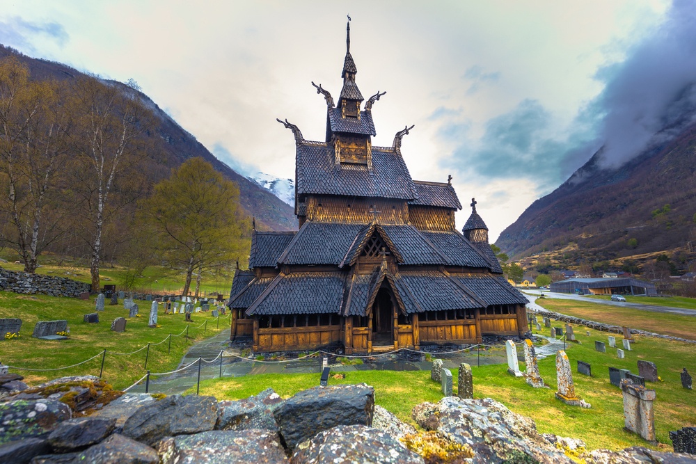 Iglesia de Borgund, Noruega Iglesia de Borgund, Noruega