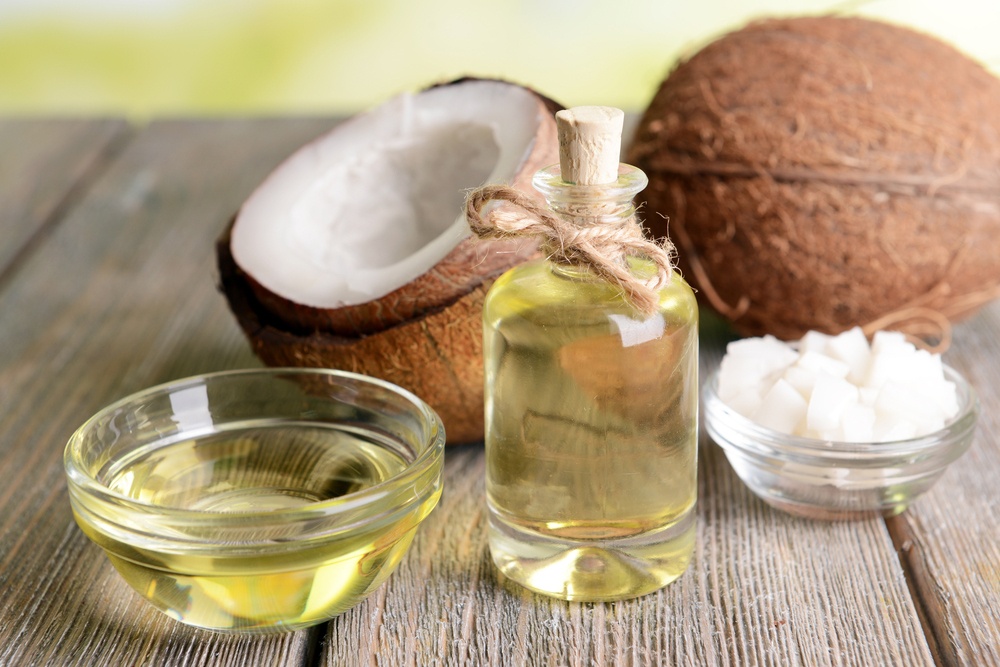 Para usar: Aceite de coco Para usar: Aceite de coco