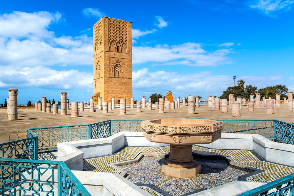 Torre Hassan y Rabat (Marruecos)
