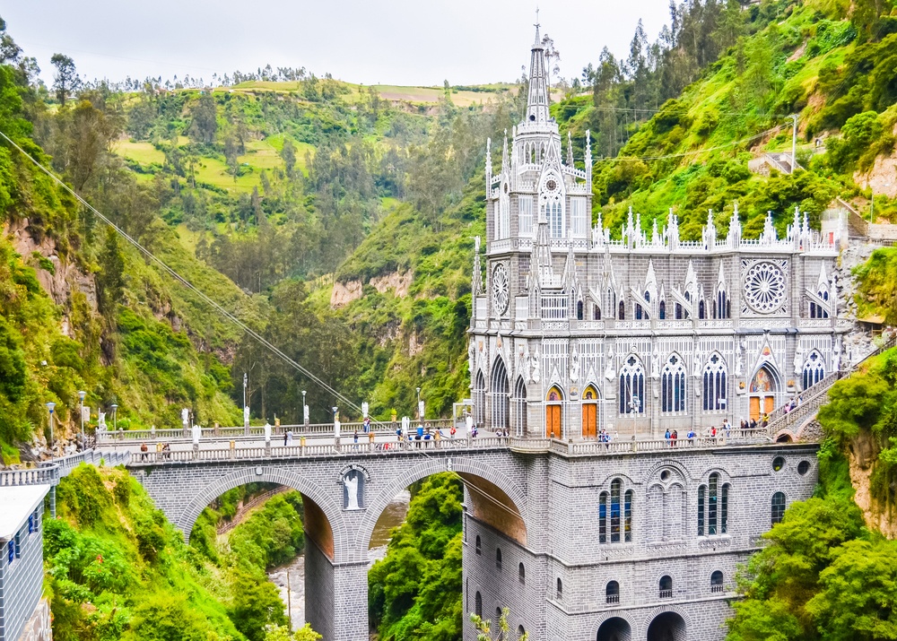 Santuario de Nuestra Señora del Rosario de Las Lajas, Ipiales, Colombia Santuario de Nuestra Señora del Rosario de Las Lajas, Ipiales, Colombia