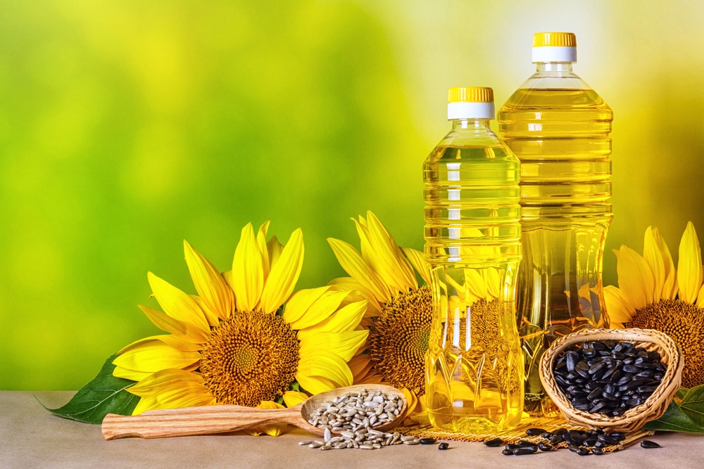 Para usar: Aceite de girasol