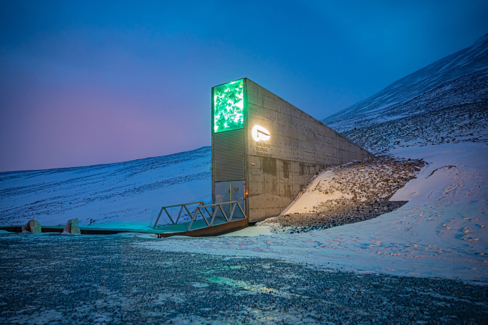 Bóveda Global de Semillas de Svalbard, Noruega
