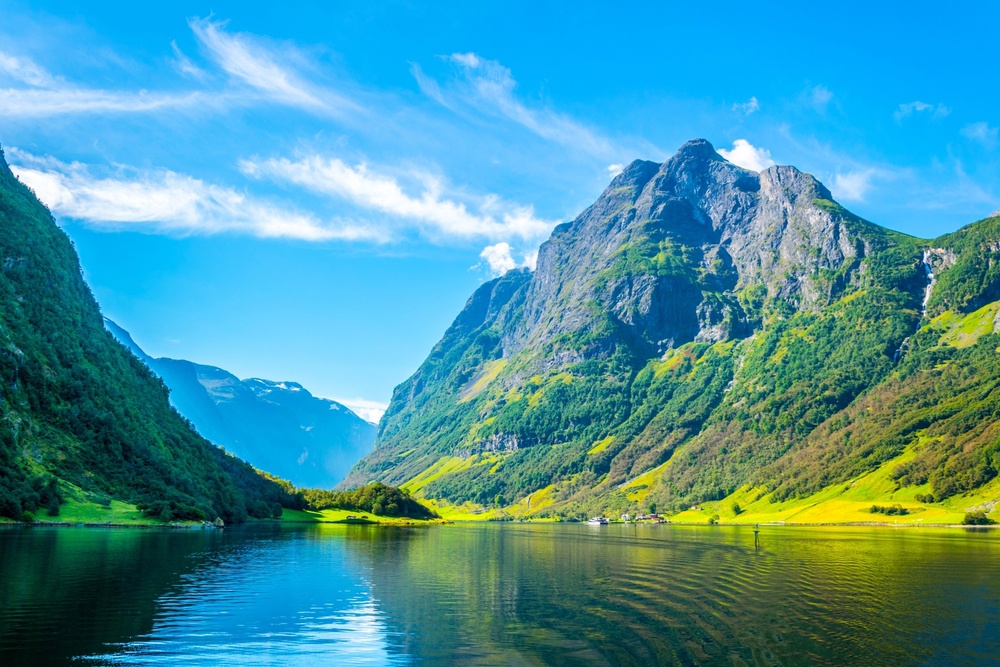 Aurlandsfjord (Noruega) Aurlandsfjord (Noruega)