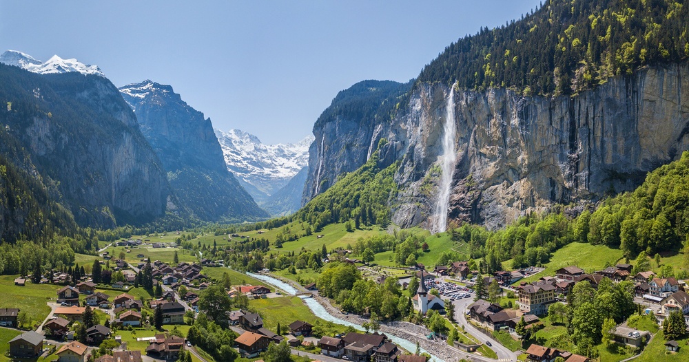Cascada del Staubbach, Suiza Cascada del Staubbach, Suiza