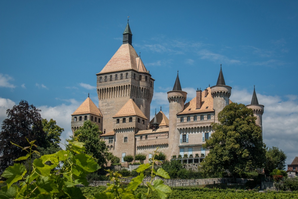 Castillo Vufflens (Suiza) Castillo Vufflens (Suiza)