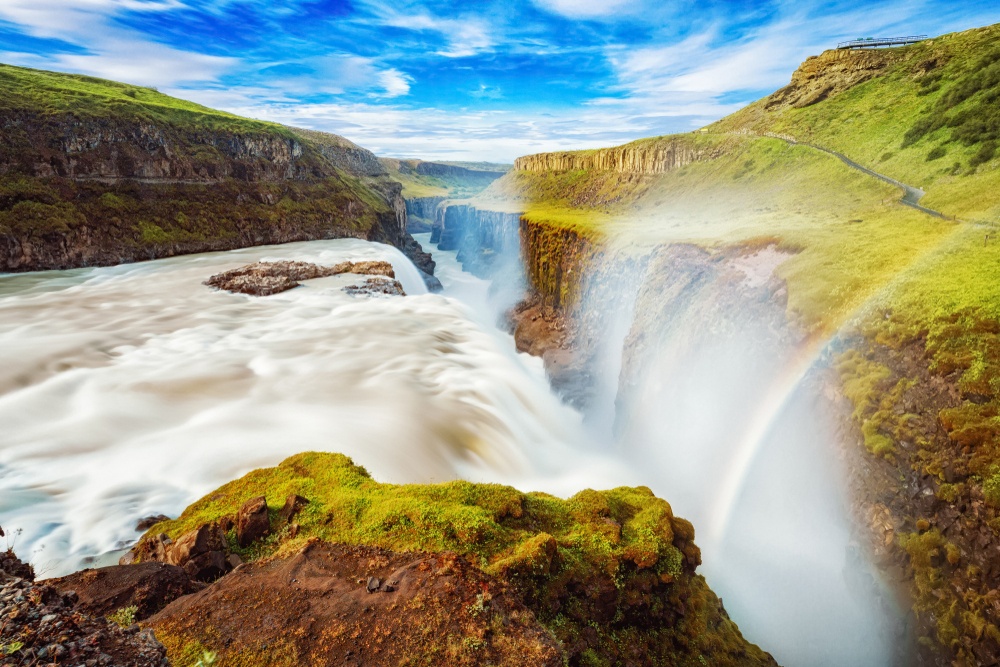 Gullfoss, Islandia Gullfoss, Islandia