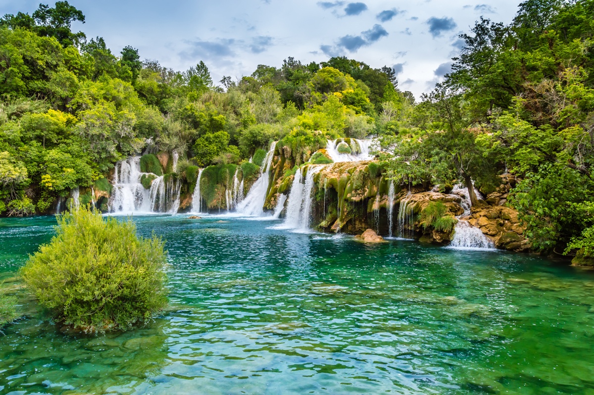 Cascadas de Krka, Croacia Cascadas de Krka, Croacia