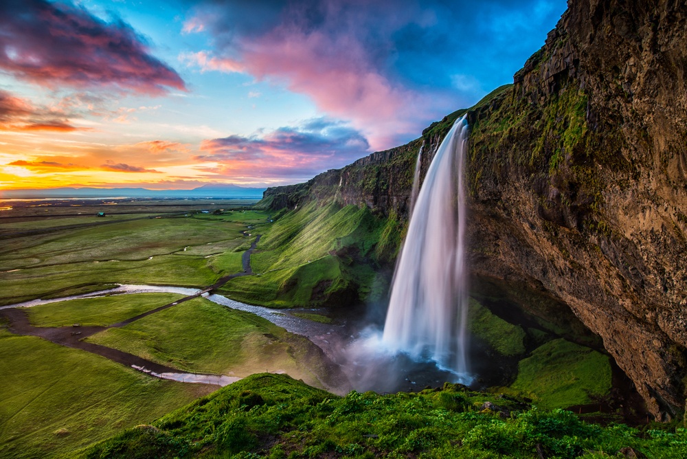 Seljalandsfoss, Islandia Seljalandsfoss, Islandia