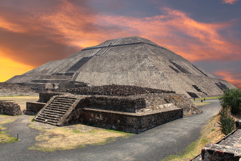 Pirámide del Sol de Teotihuacán (México)