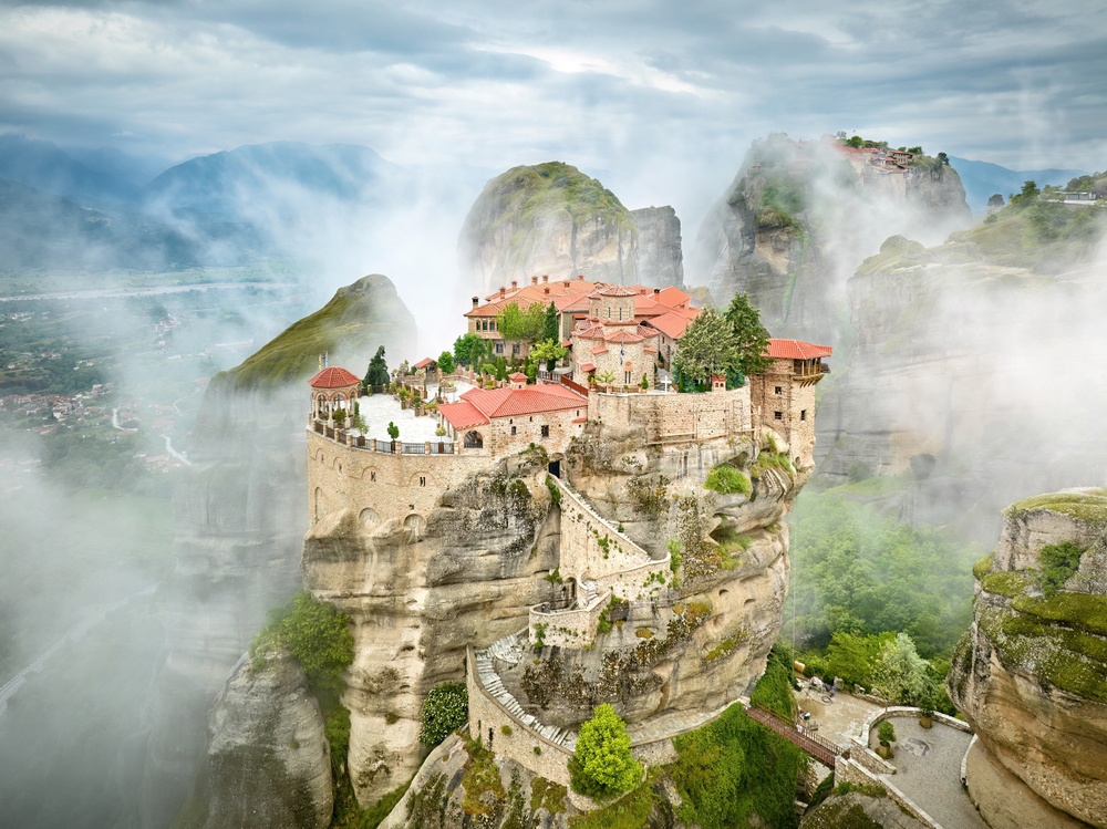 Descubre Meteora sin gente alrededor