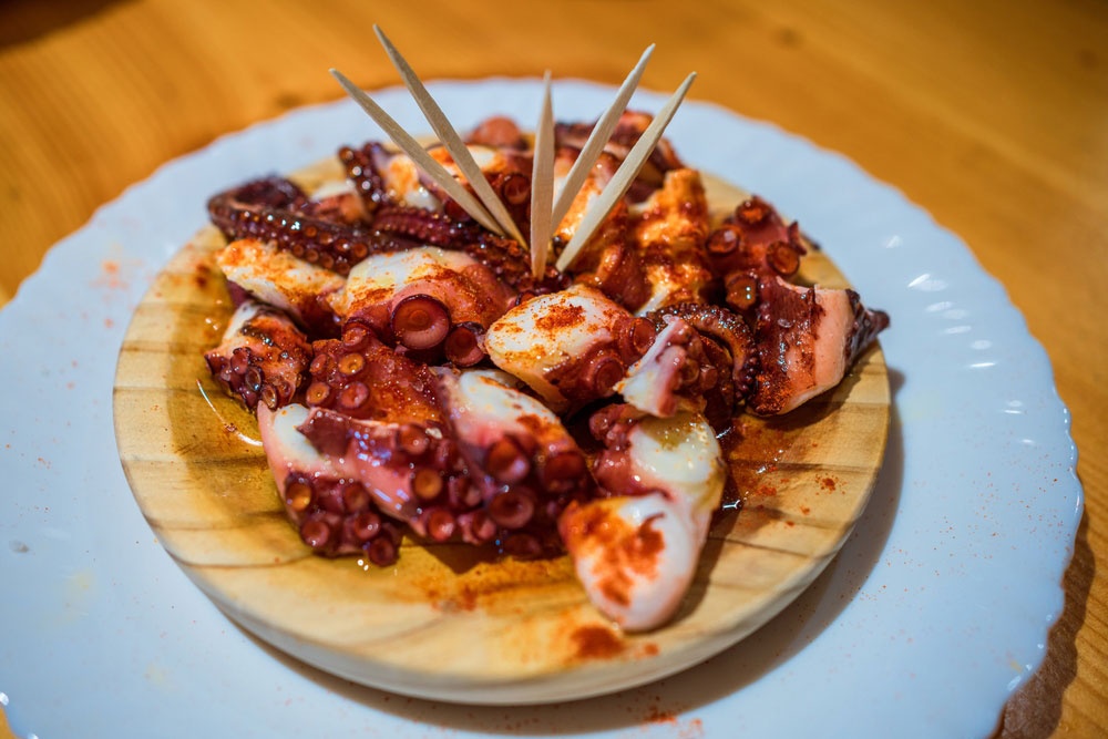 Que no falte el pulpo o los calamares Que no falte el pulpo o los calamares