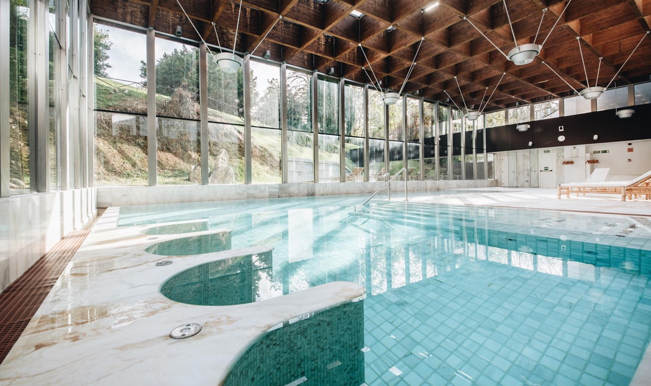 Las Caldas Villa Termal, en Asturias, España