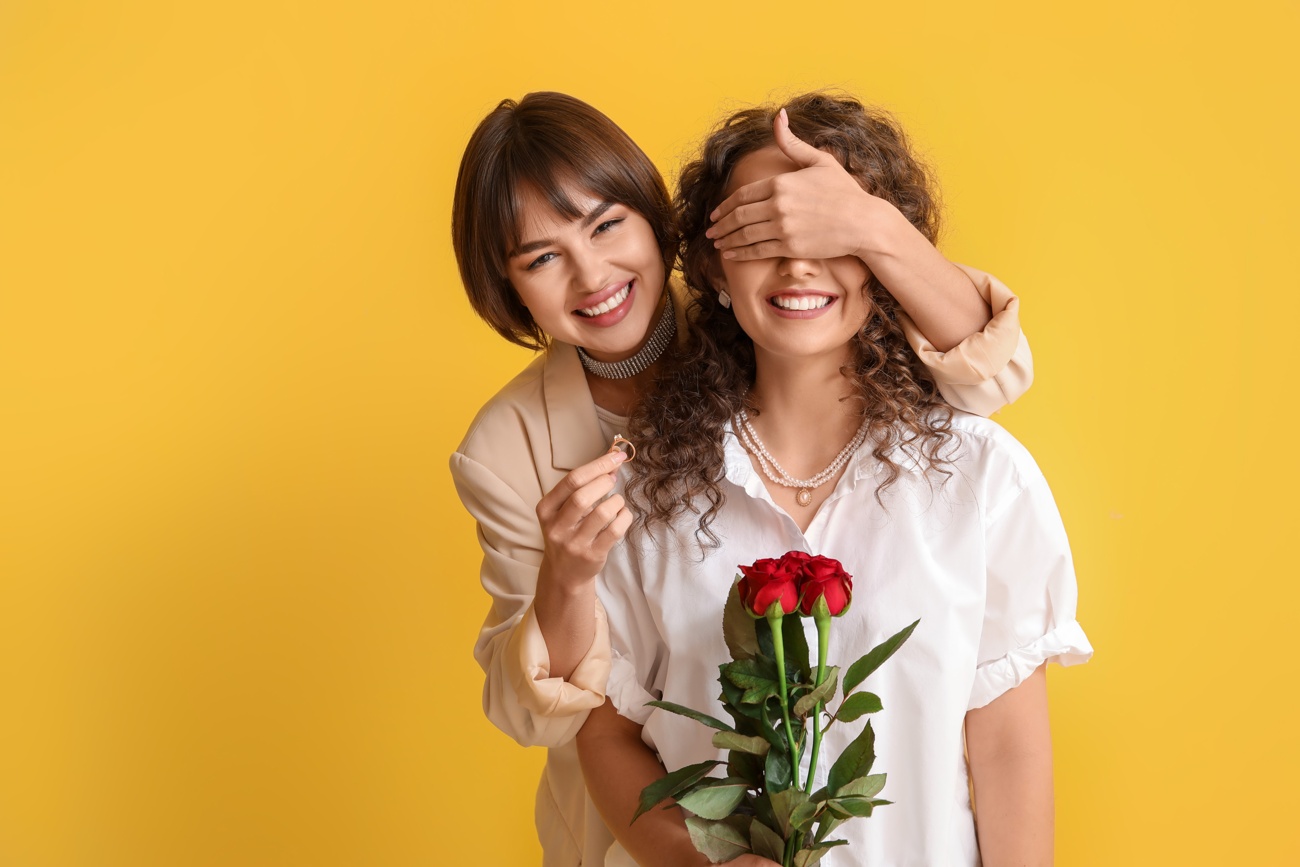 Regalar flores es una manera de compartir sentimientos