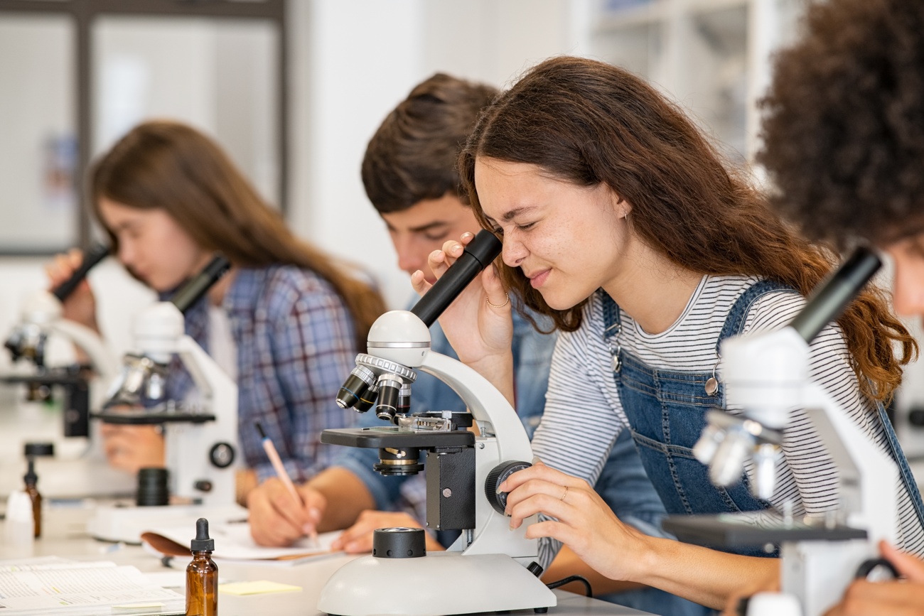 El microscopio, uno de los favoritos El microscopio, uno de los favoritos