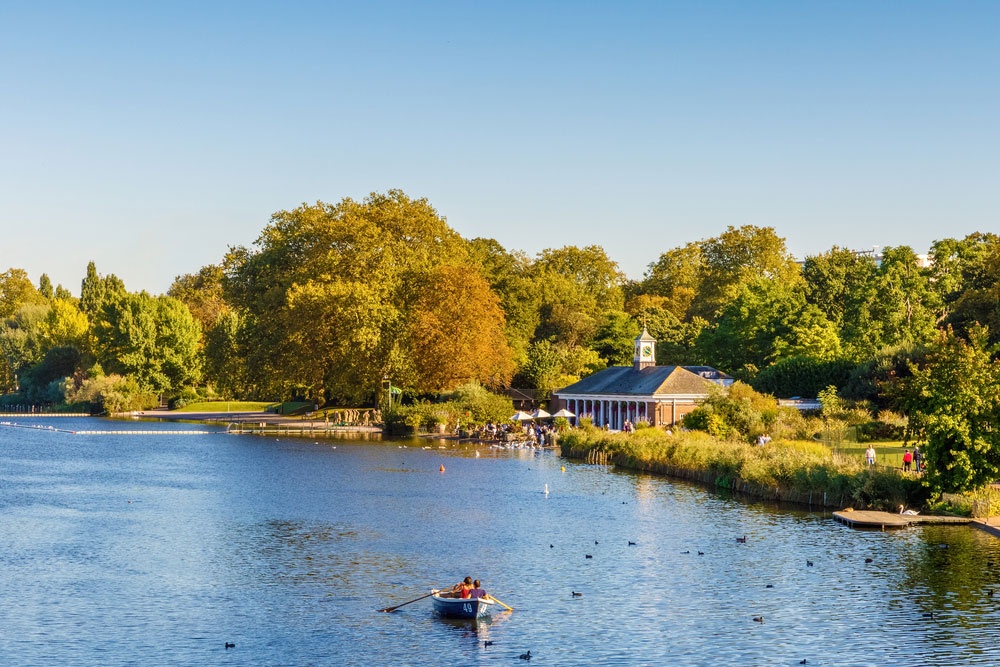 Hyde Park y jardines de Kensington