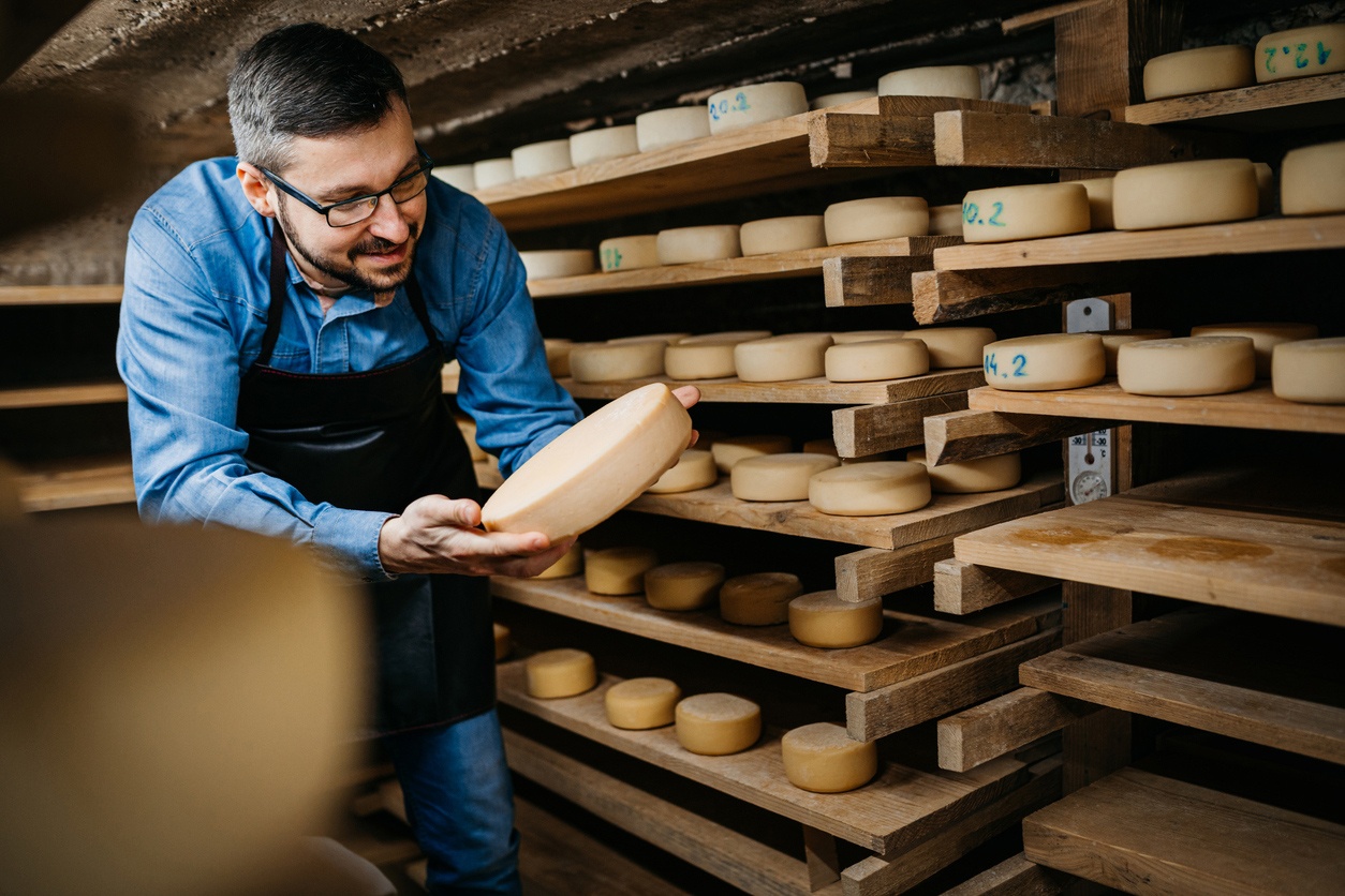 Producción anual de queso