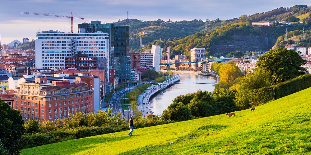 Sus parques y zonas verdes